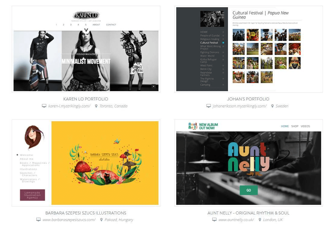 圖片取自Strikingly產品 圖片取自Strikingly產品